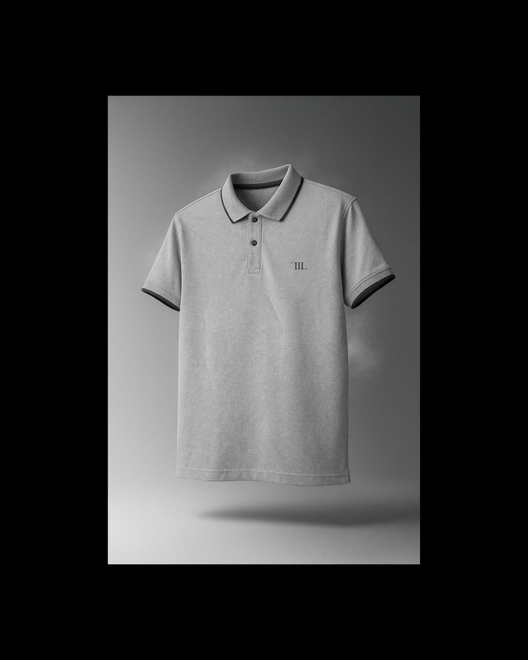 Moon Grey Polo T-shirt